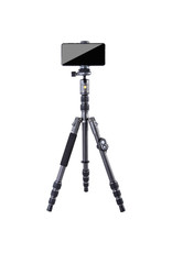 Vanguard Vanguard VEO3GO204CB Carbon Fiber Tripod/Monopod with T-45 Ball Head, Smartphone Connector, and Bluetooth Remote