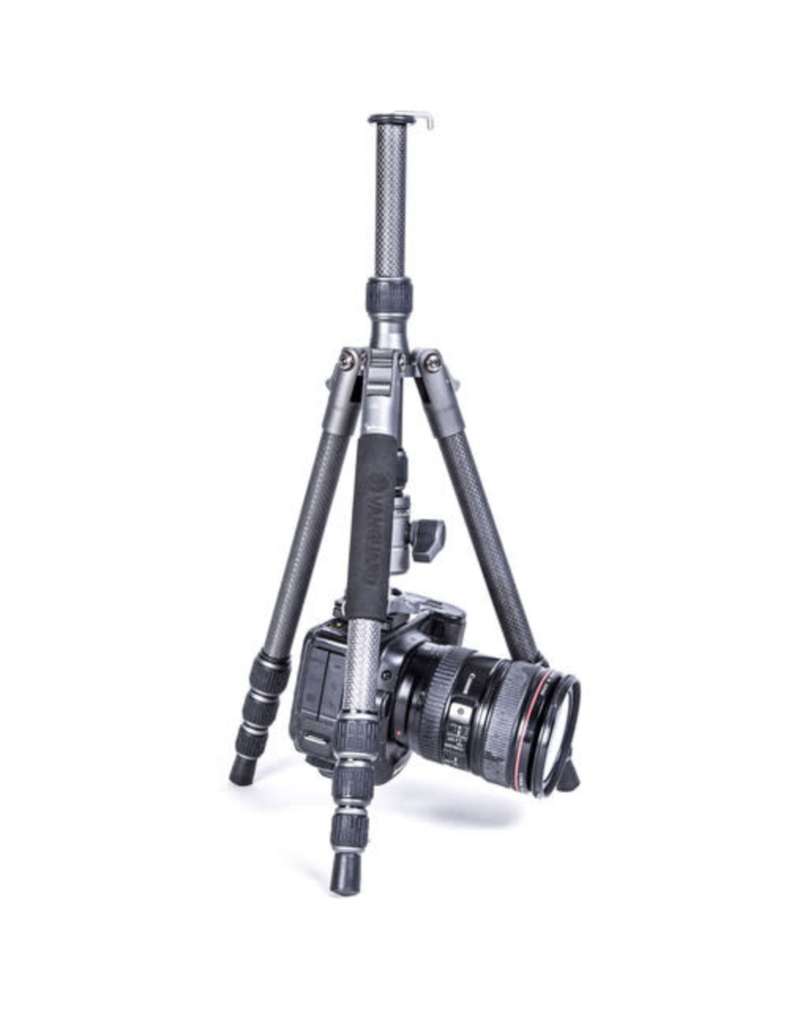 Vanguard Vanguard VEO3GO204CB Carbon Fiber Tripod/Monopod with T-45 Ball Head, Smartphone Connector, and Bluetooth Remote