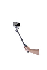 Vanguard Vanguard VEO3GO204CB Carbon Fiber Tripod/Monopod with T-45 Ball Head, Smartphone Connector, and Bluetooth Remote