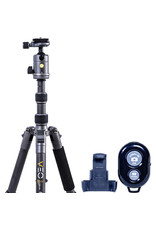 Vanguard Vanguard VEO3GO265CB Aluminum Tripod/Monopod with BH-120 Ball Head, Smartphone Connector, and Bluetooth Remote