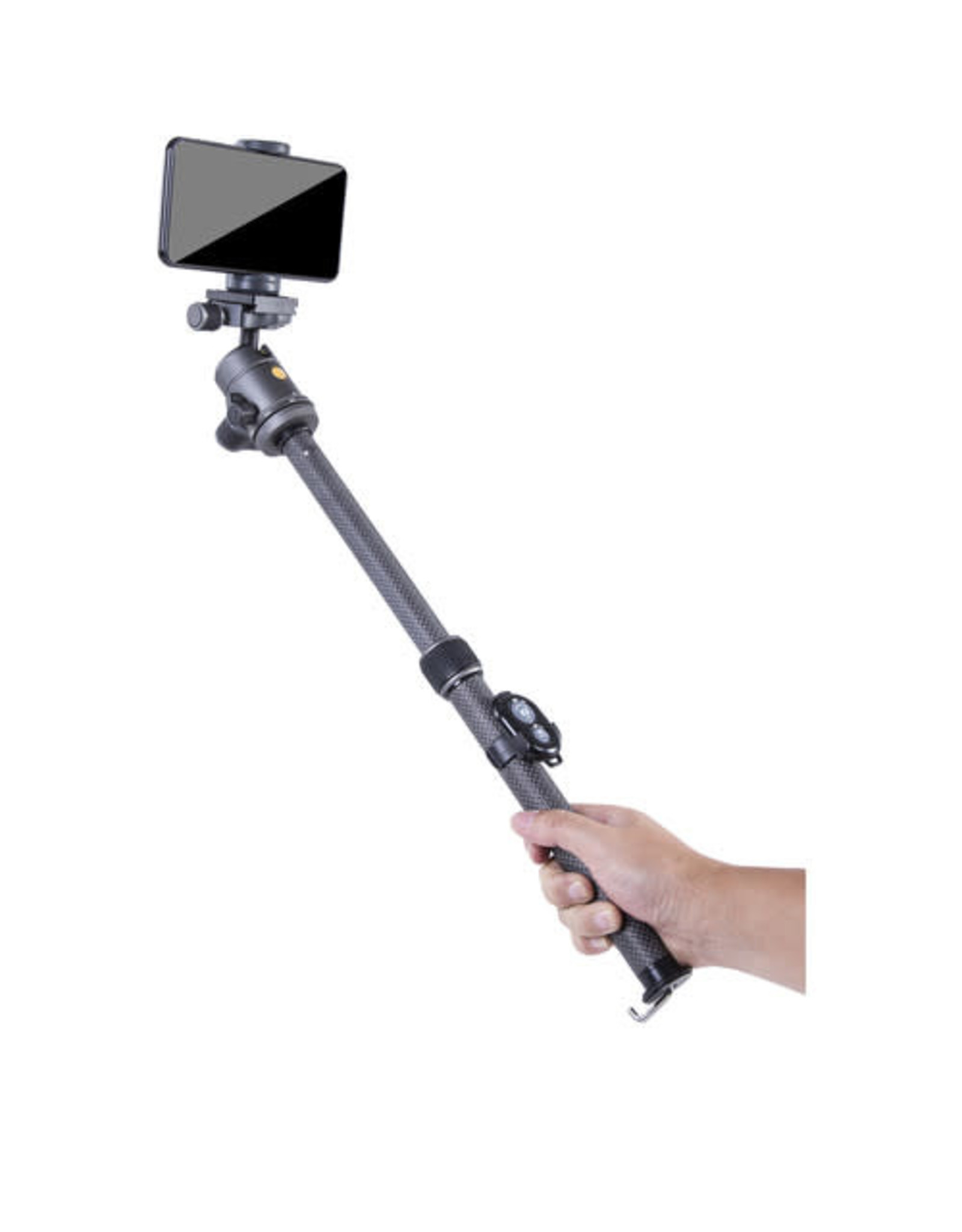 Vanguard Vanguard VEO3GO265CB Aluminum Tripod/Monopod with BH-120 Ball Head, Smartphone Connector, and Bluetooth Remote