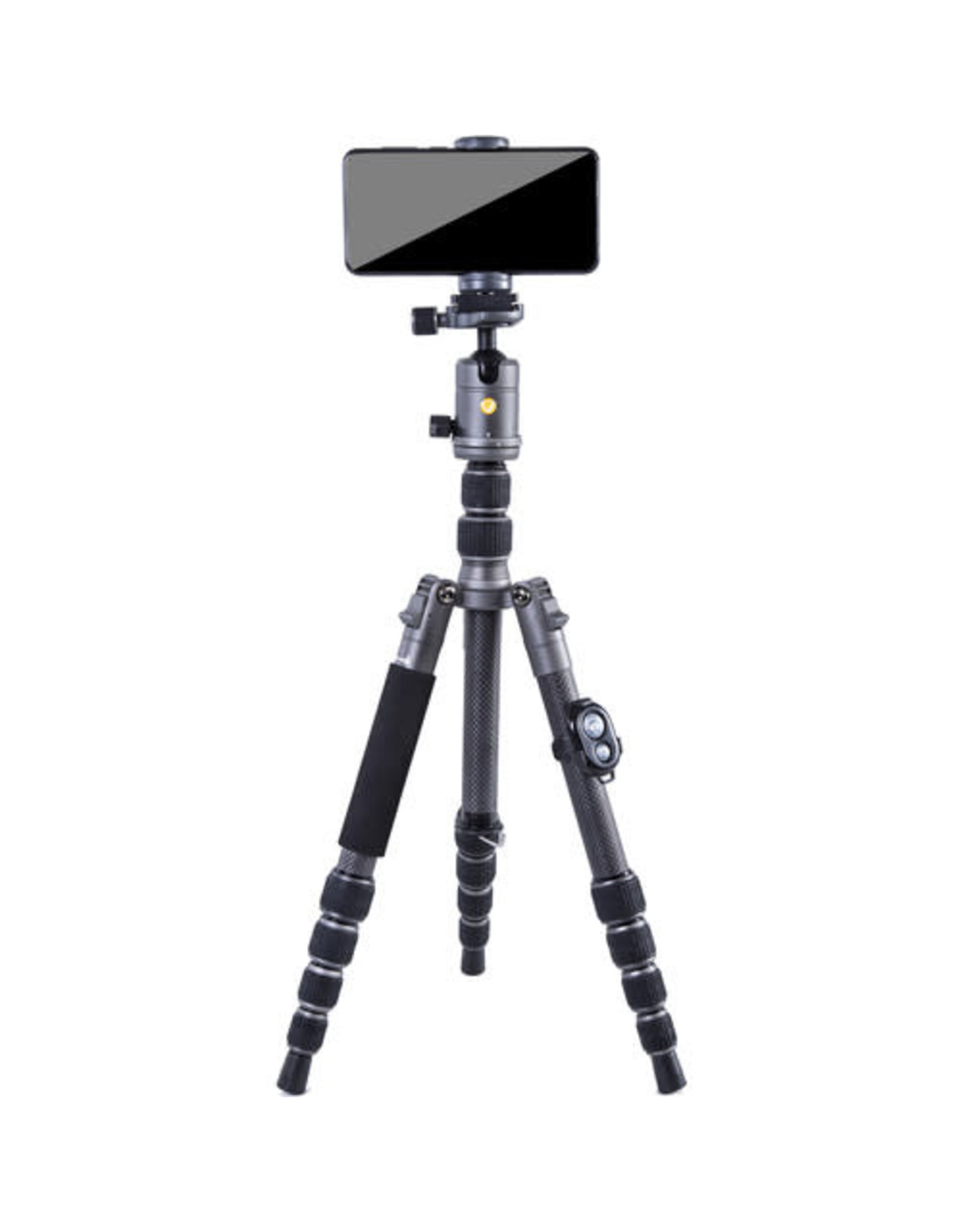 Vanguard Vanguard VEO3GO265CB Aluminum Tripod/Monopod with BH-120 Ball Head, Smartphone Connector, and Bluetooth Remote