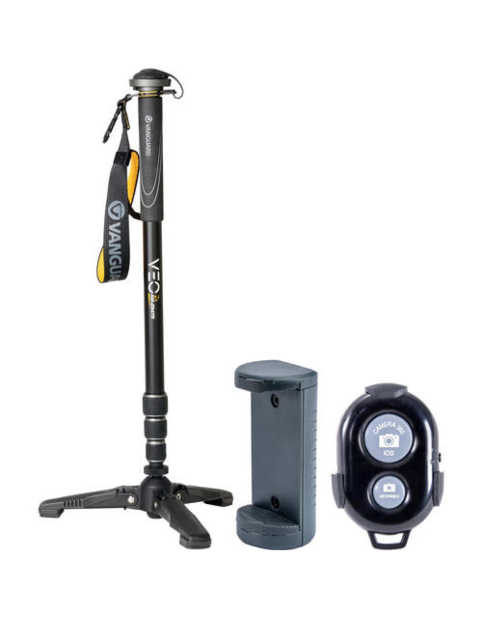Vanguard Vanguard VEO2SAM-234TR Aluminum Monopod with Smart Phone Holder and Bluetooth Remote