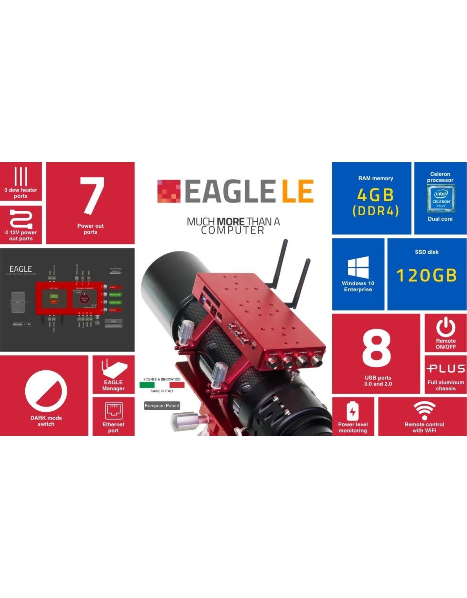 PrimaLuceLab PrimaLuceLab EAGLE LE Control Unit - EAGLELE (LIMITED QUANTITIES)