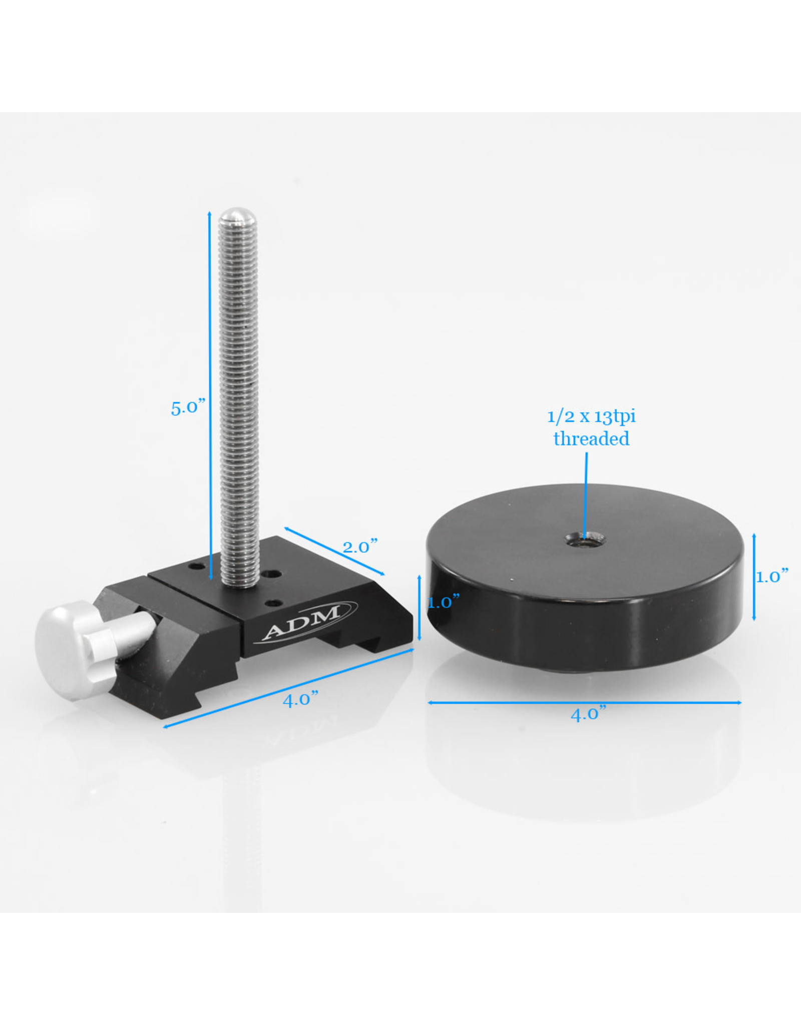 ADM ADM DV Series Counterweight with 5″ Threaded Rod -DVCW