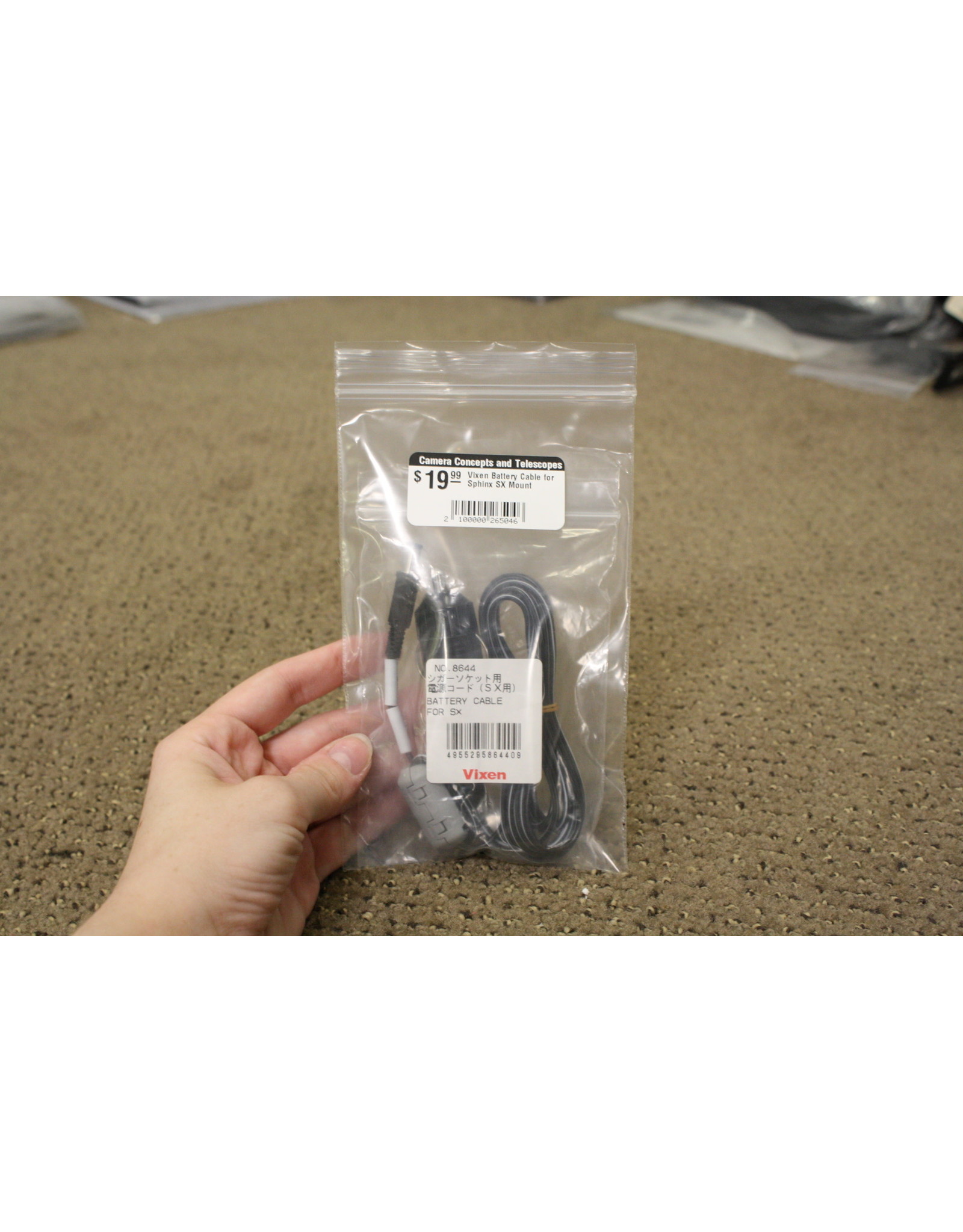 Vixen Battery Cable for Sphinx SX Mount