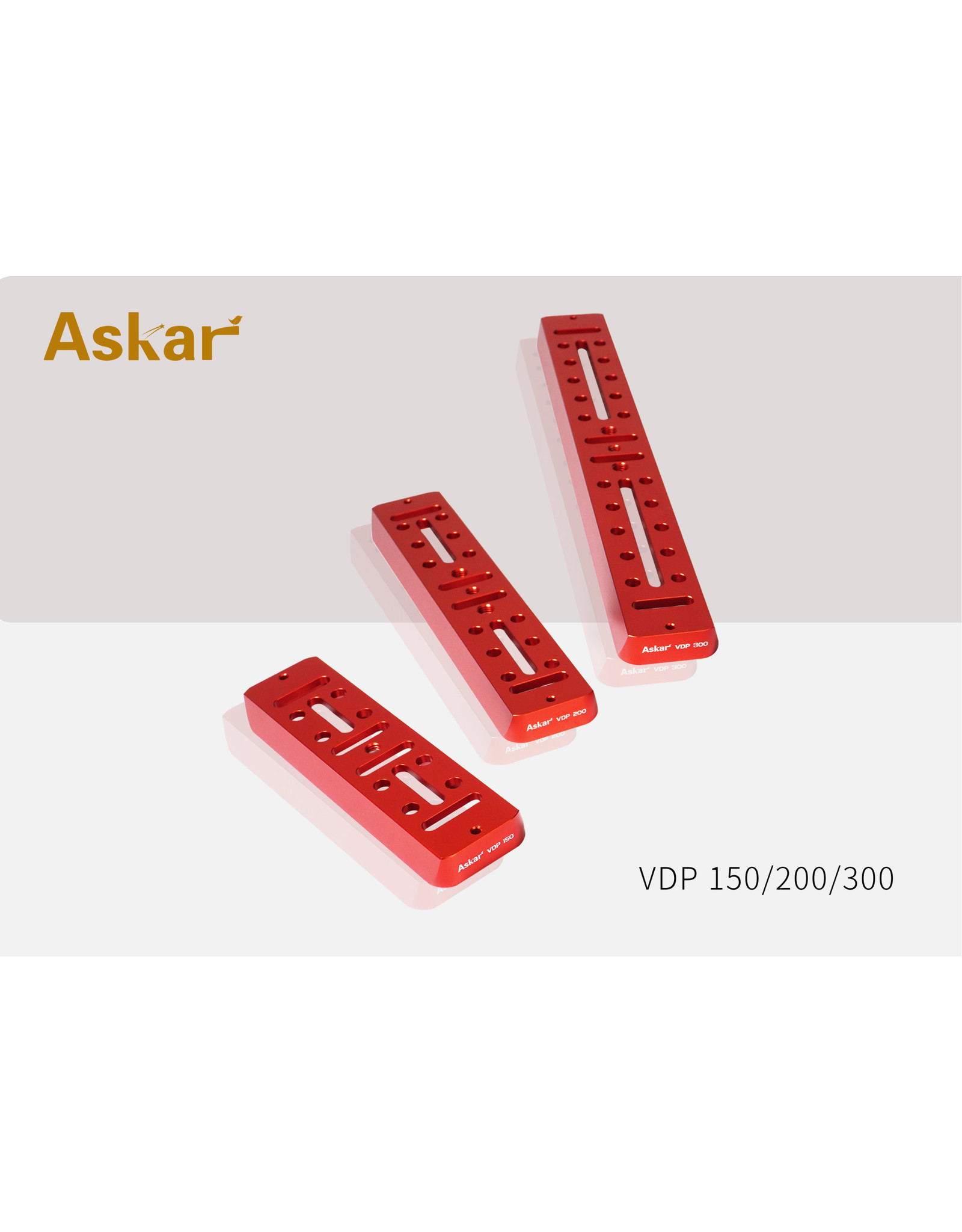 Askar Askar Vixen-Style Universal Dovetail Plate - SPECIFY Length