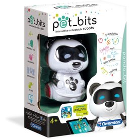 Clementoni Pet Bits Panda Interactive Collectible Robot - 12098