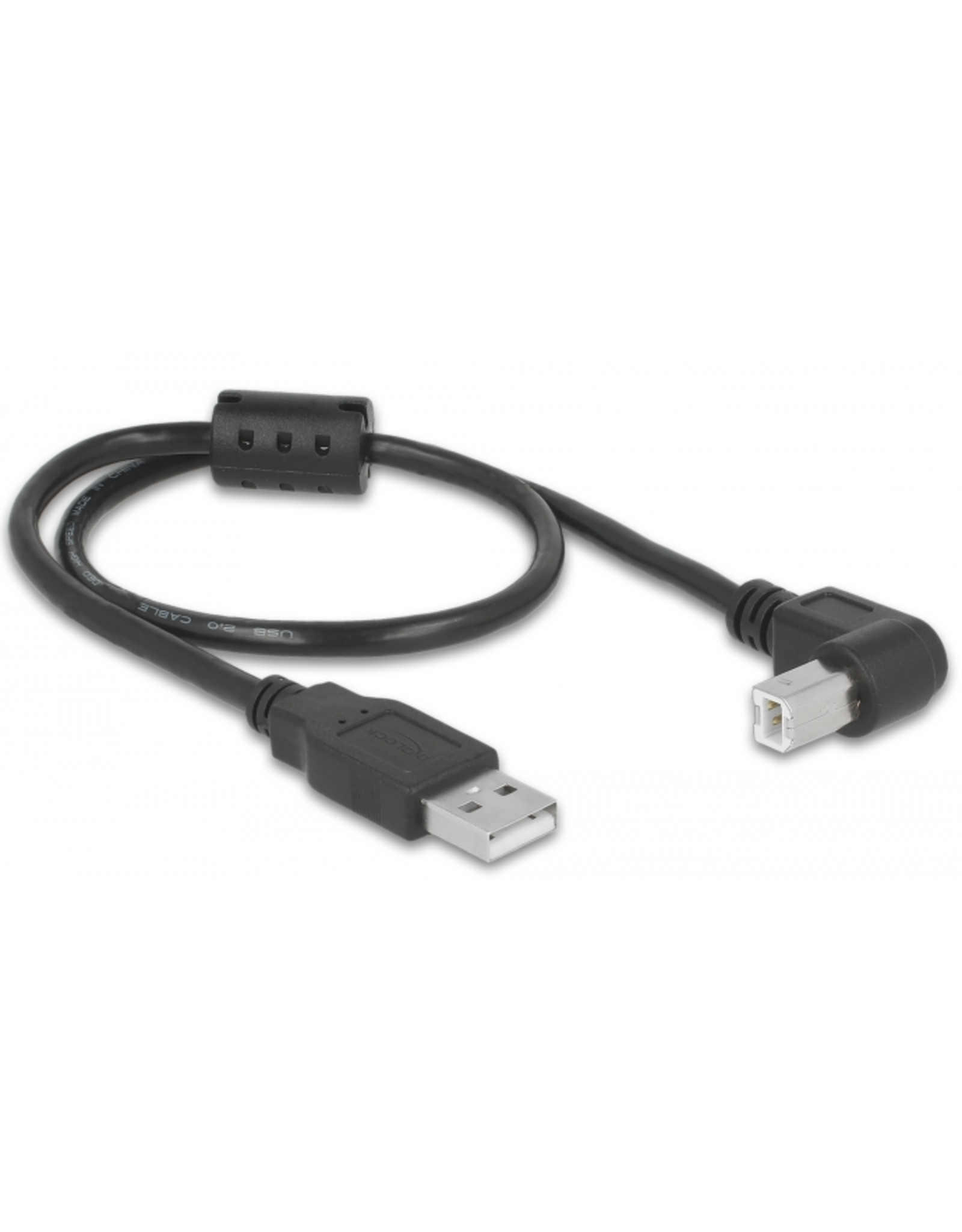 Pegasus Astro Pegasus Astro USB 2.0 Type-A male > USB 2.0 Type-B male angled 05 m black Premium USB Cable Pack of 2  #USB2B-05M