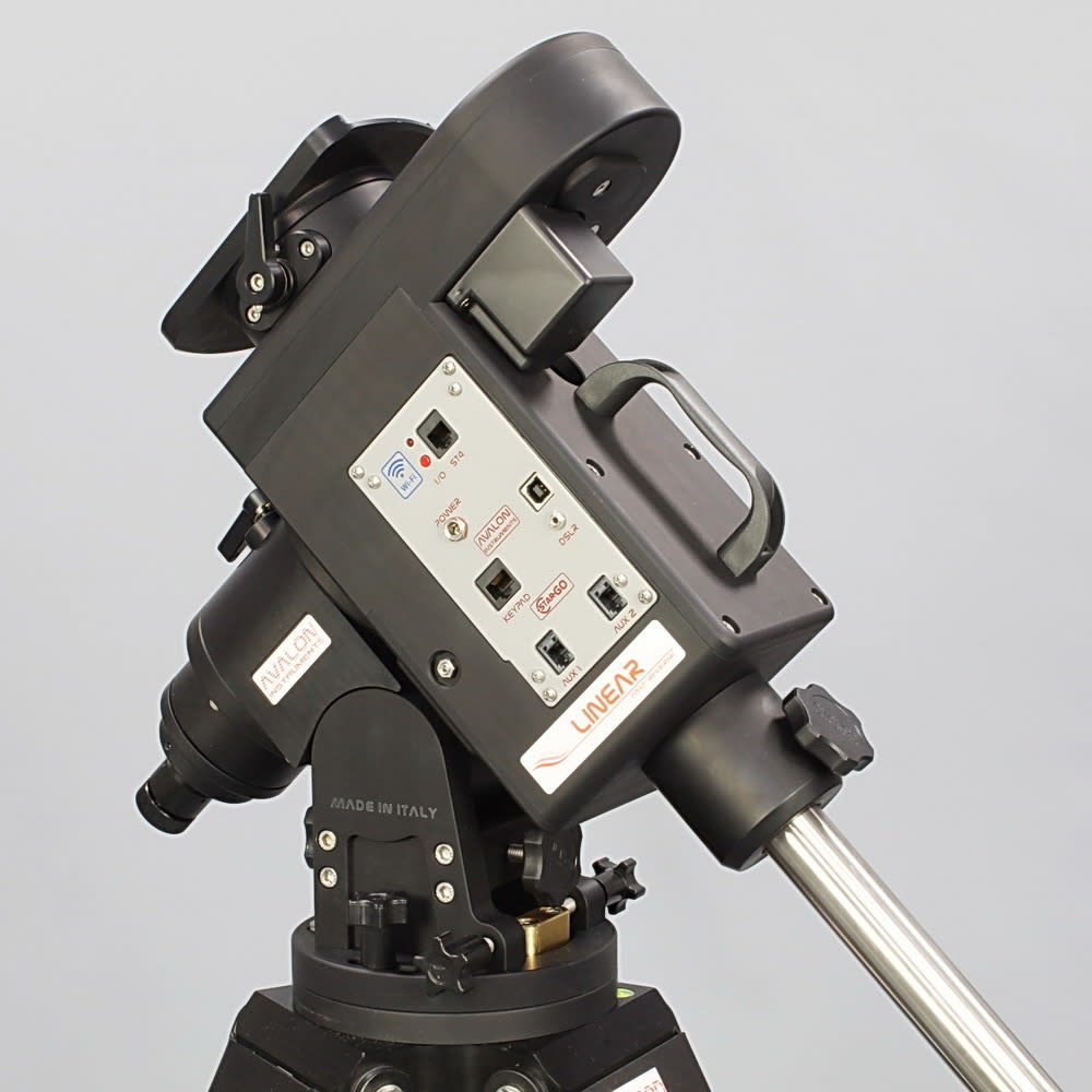 LINEAR German Equatorial Mount, Matt Black Version, StarGo Bluetooth