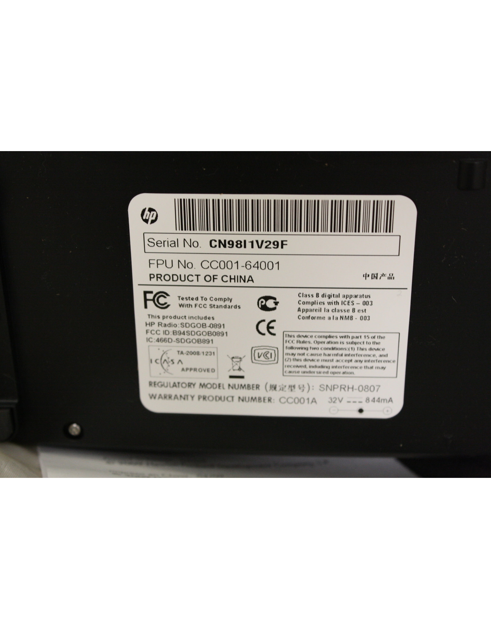 HP® Photosmart A646 Compact Photo Printer (CC001A#B1H)