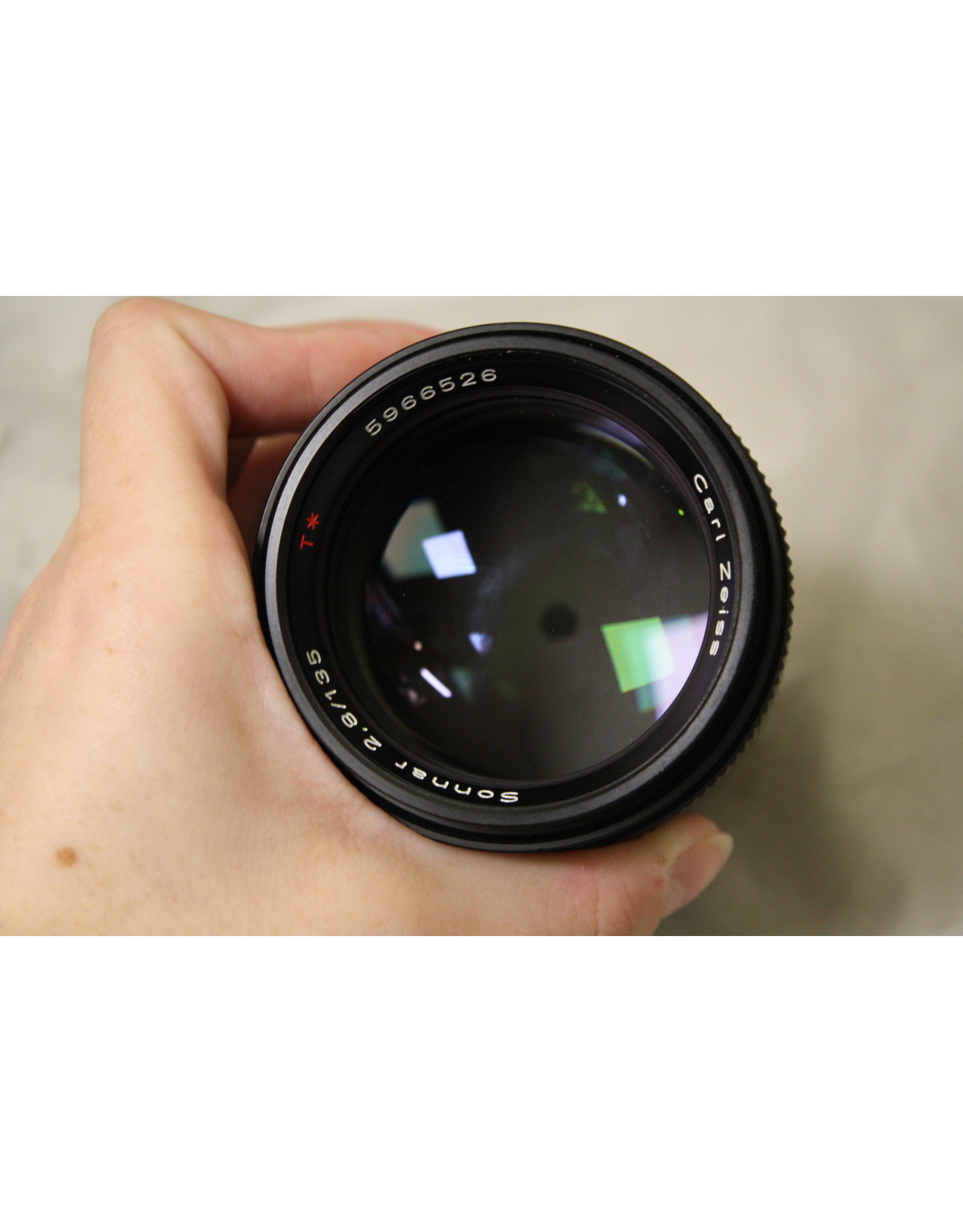 極美品！切れ味抜群の中望遠！Sonnar 135mm F2.8 MMJ 元箱付 - レンズ