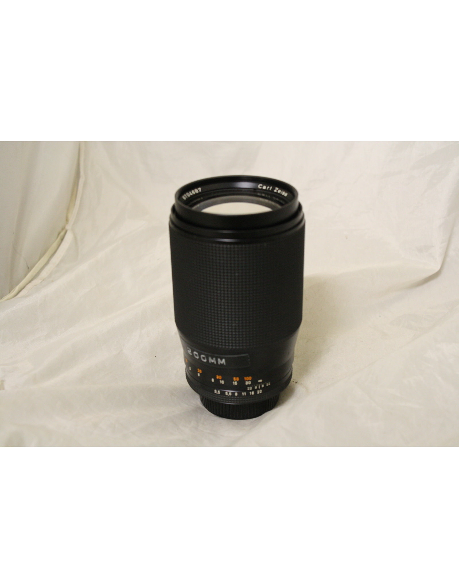 Contax Carl Zeiss Tele-Tessar 200mm f/3.5 MF lens C/Y Mount JAPAN 
