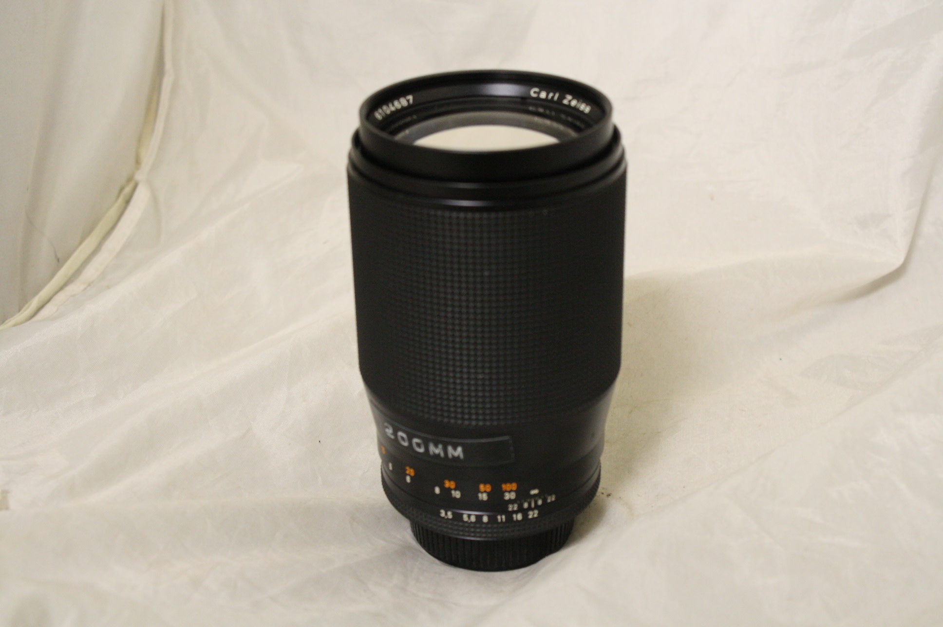 Contax Carl Zeiss Tele-Tessar 200mm f/3.5 MF lens C/Y Mount JAPAN