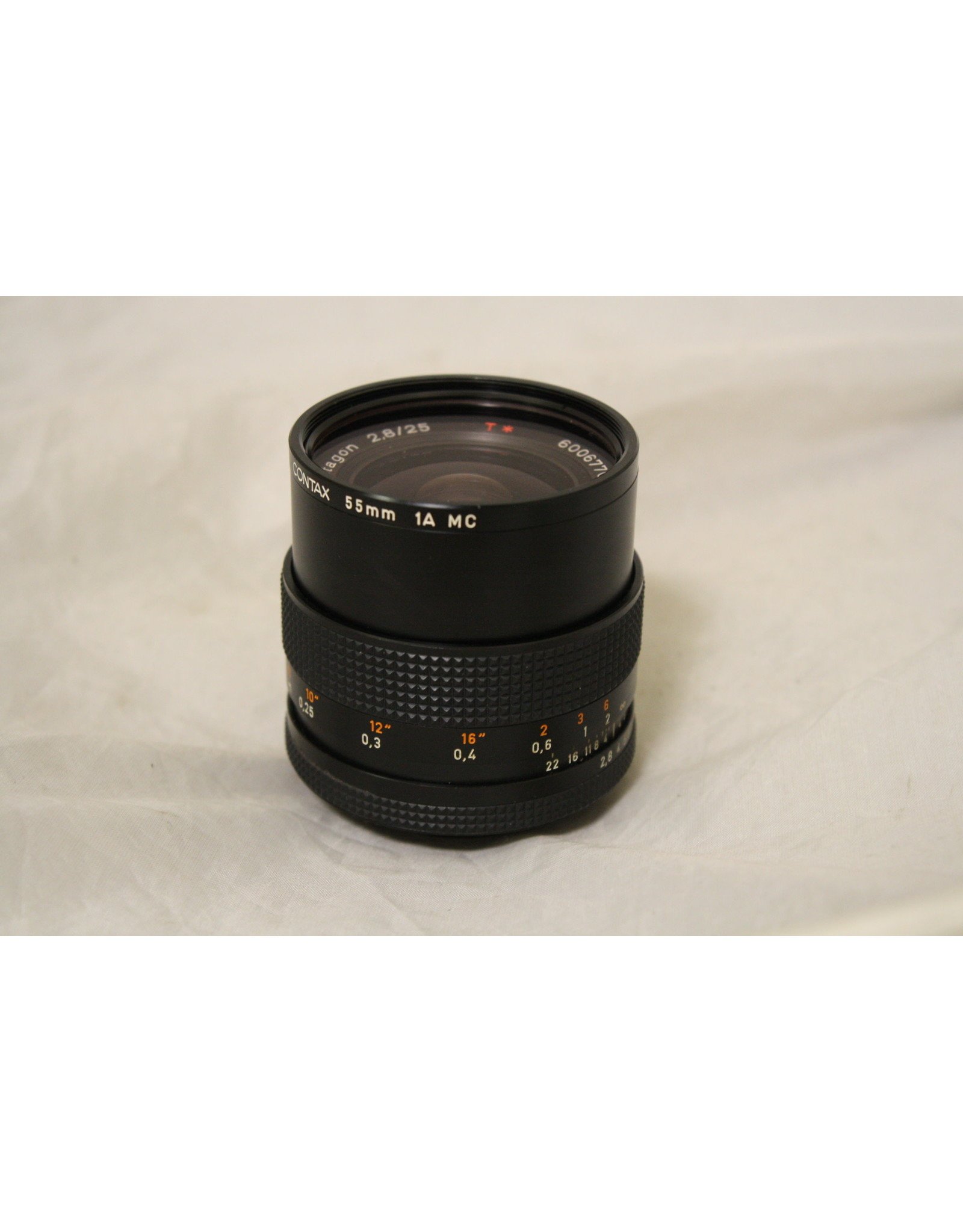 Contax Carl Zeiss Distagon T* 25mm F/2.8 MMJ Lens for CY Mount #49827A2-