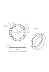 ZWO ZWO M54 adapter replacing EFW