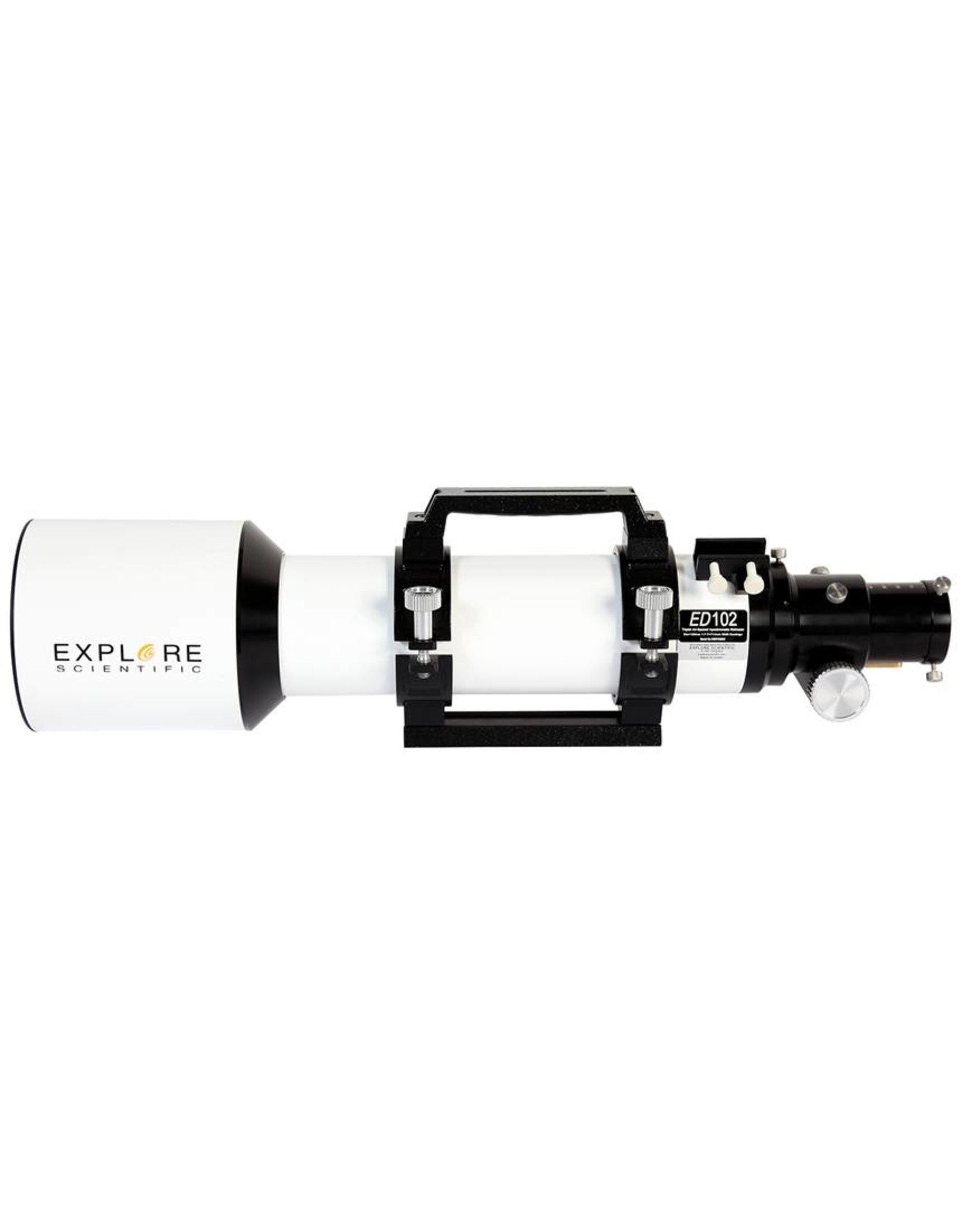 Explore Scientific Explore Scientific 102mm FCD1 f7 ED Triplet APO Classic White Essential Series - ES-ED10207-02