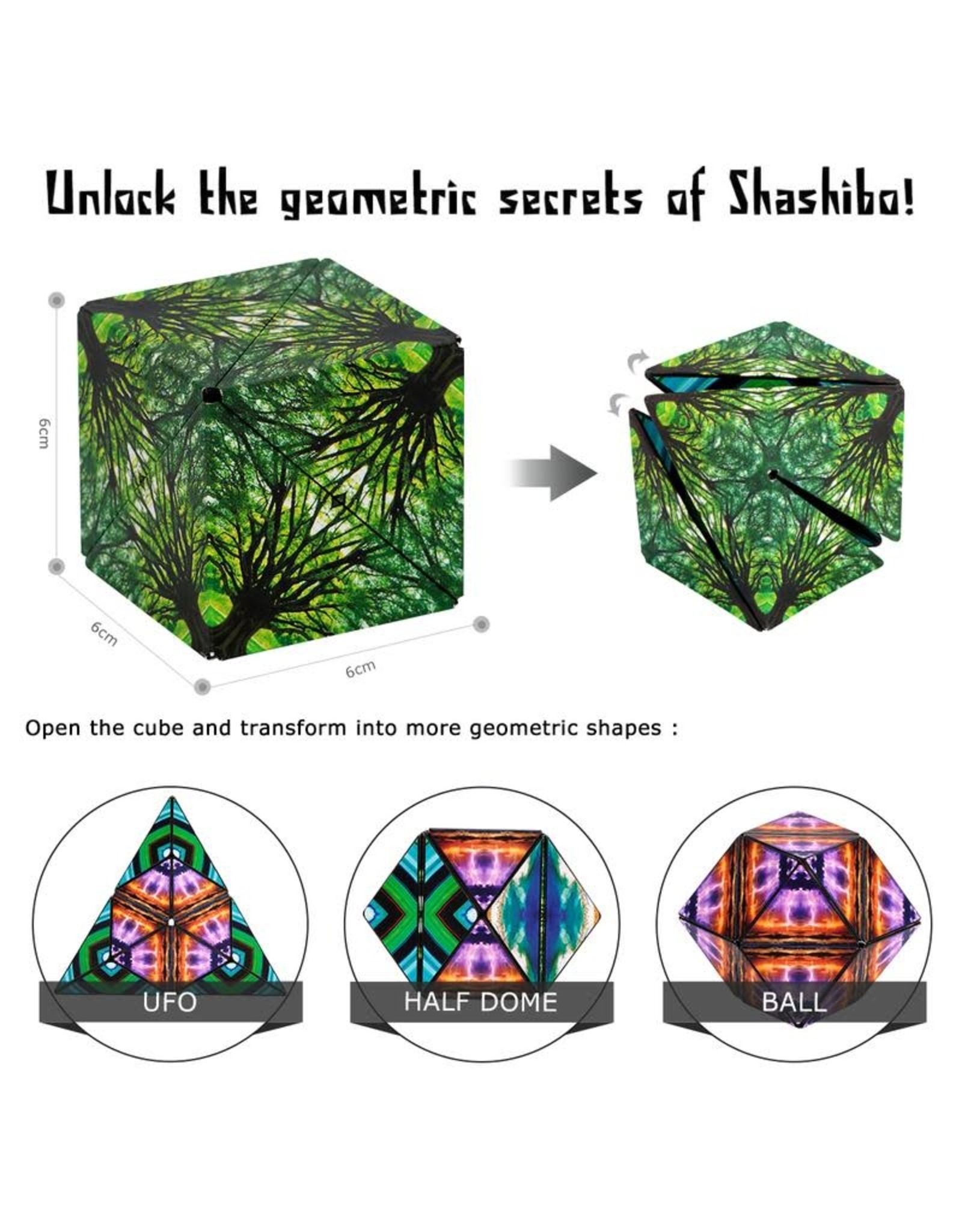 Shashibo Shape Shifting Box (Elements) (LIMITED QUANTITIES)