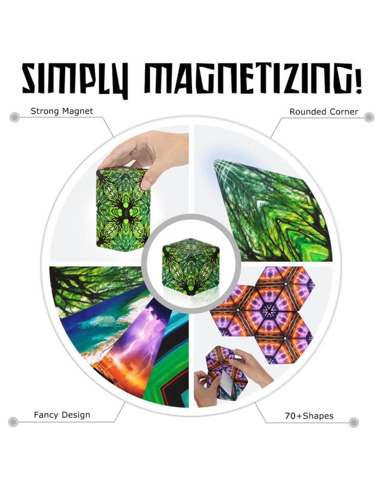 Shashibo Shape Shifting Box (Elements) (LIMITED QUANTITIES)
