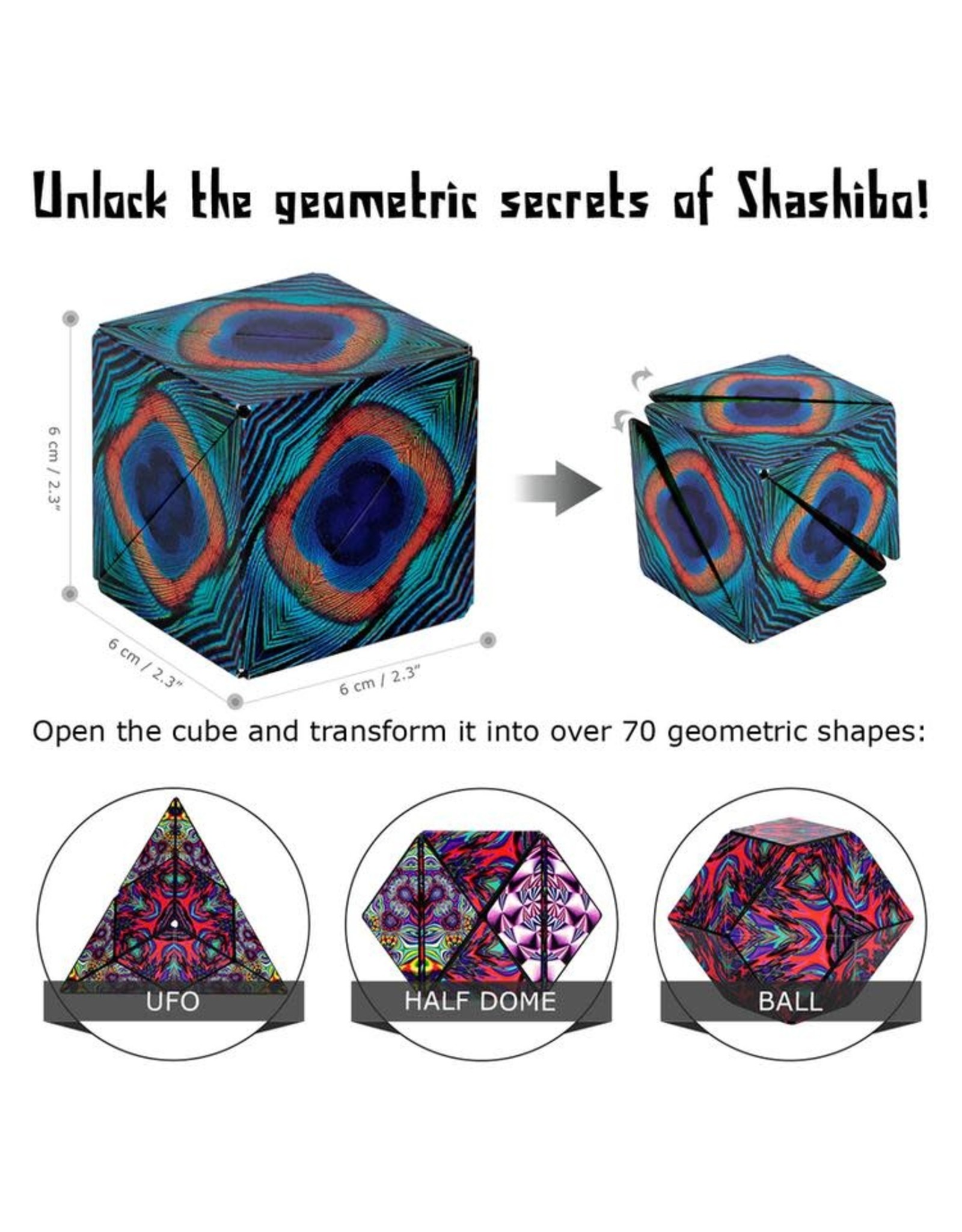 Shashibo Shape Shifting Box (Wings)  (LIMITED QUANTITIES)