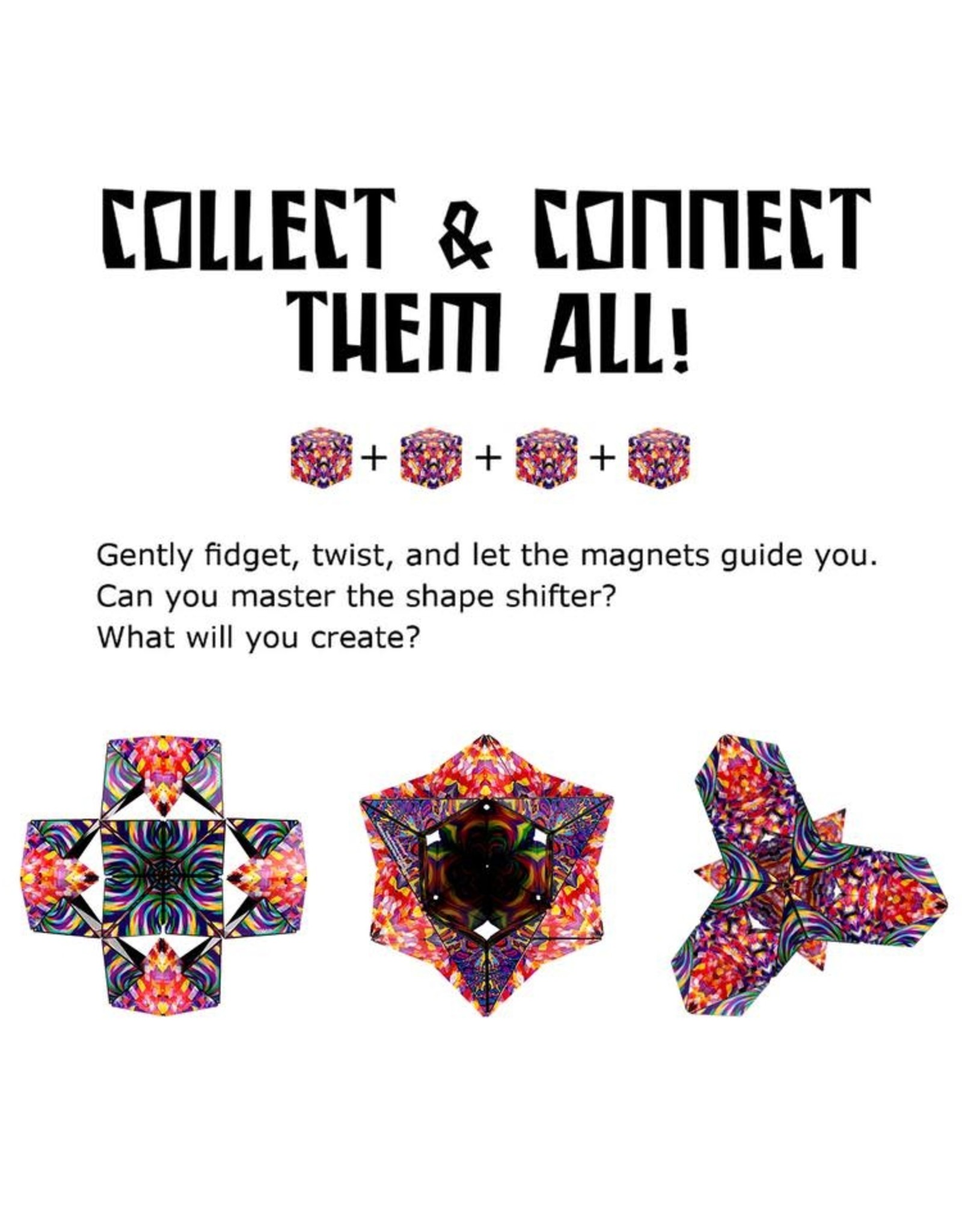 Shashibo Shape Shifting Box (Confetti) (LIMITED QUANTITIES)