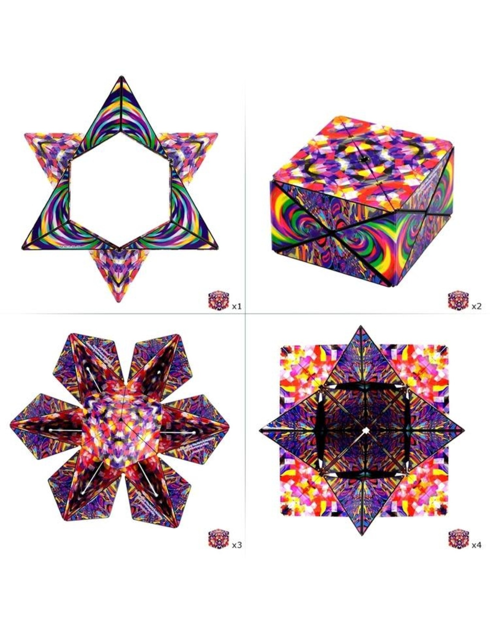 Shashibo Shape Shifting Box (Confetti) (LIMITED QUANTITIES)