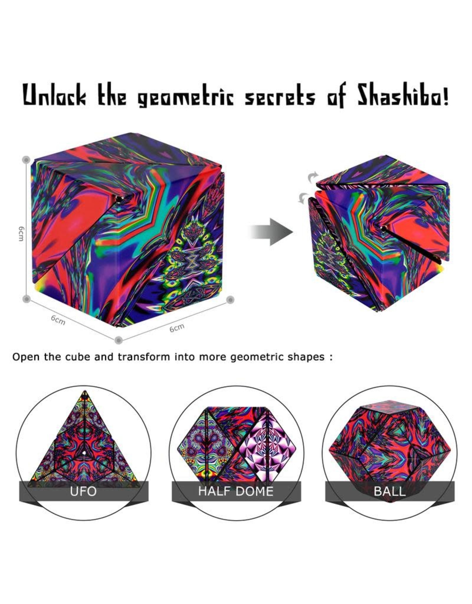 Shashibo Shape Shifting Box (Chaos) (LIMITED QUANTITIES)