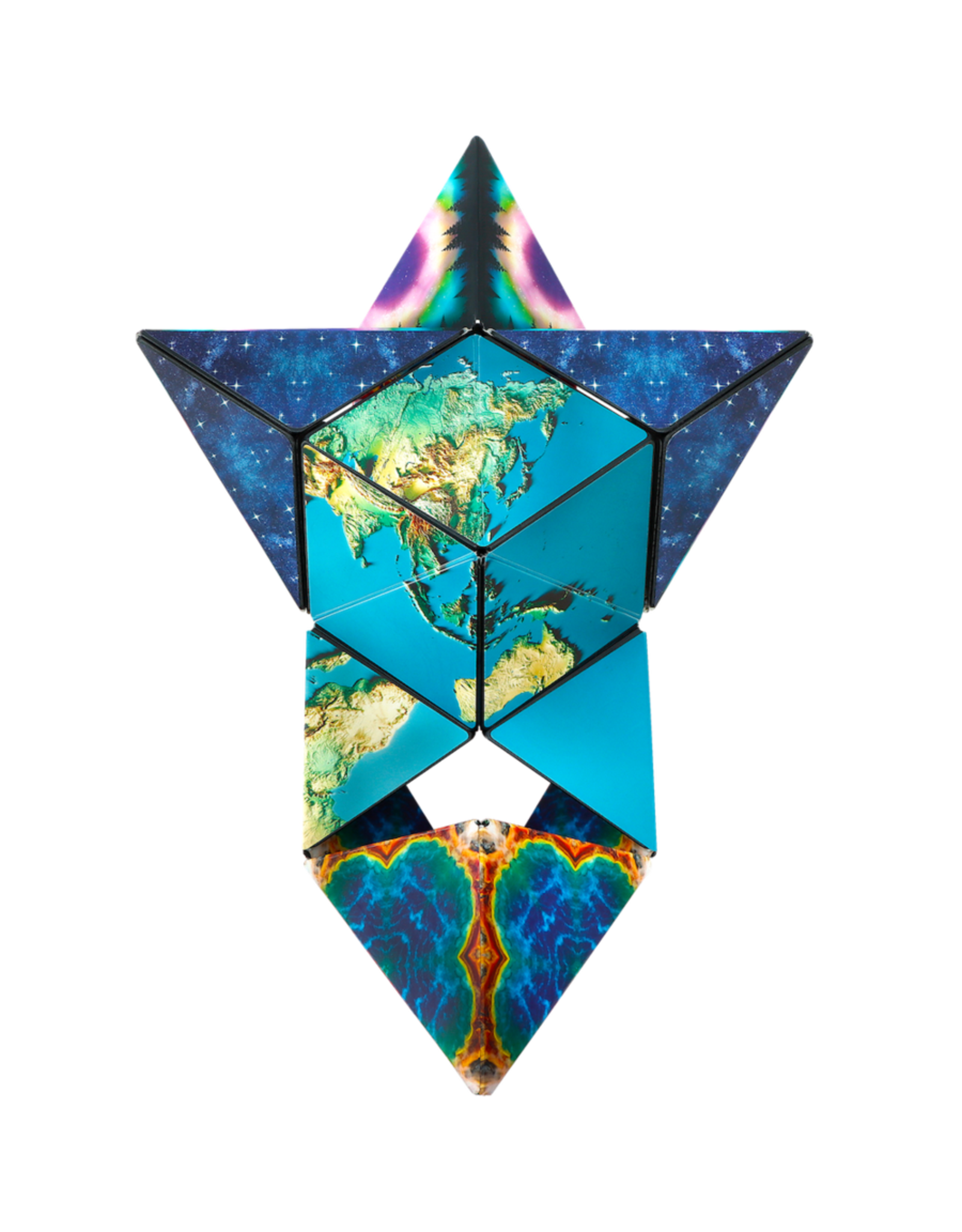 Shashibo Shape Shifting Box (Earth + Moon 2 Pack) (LIMITED QUANTITIES)