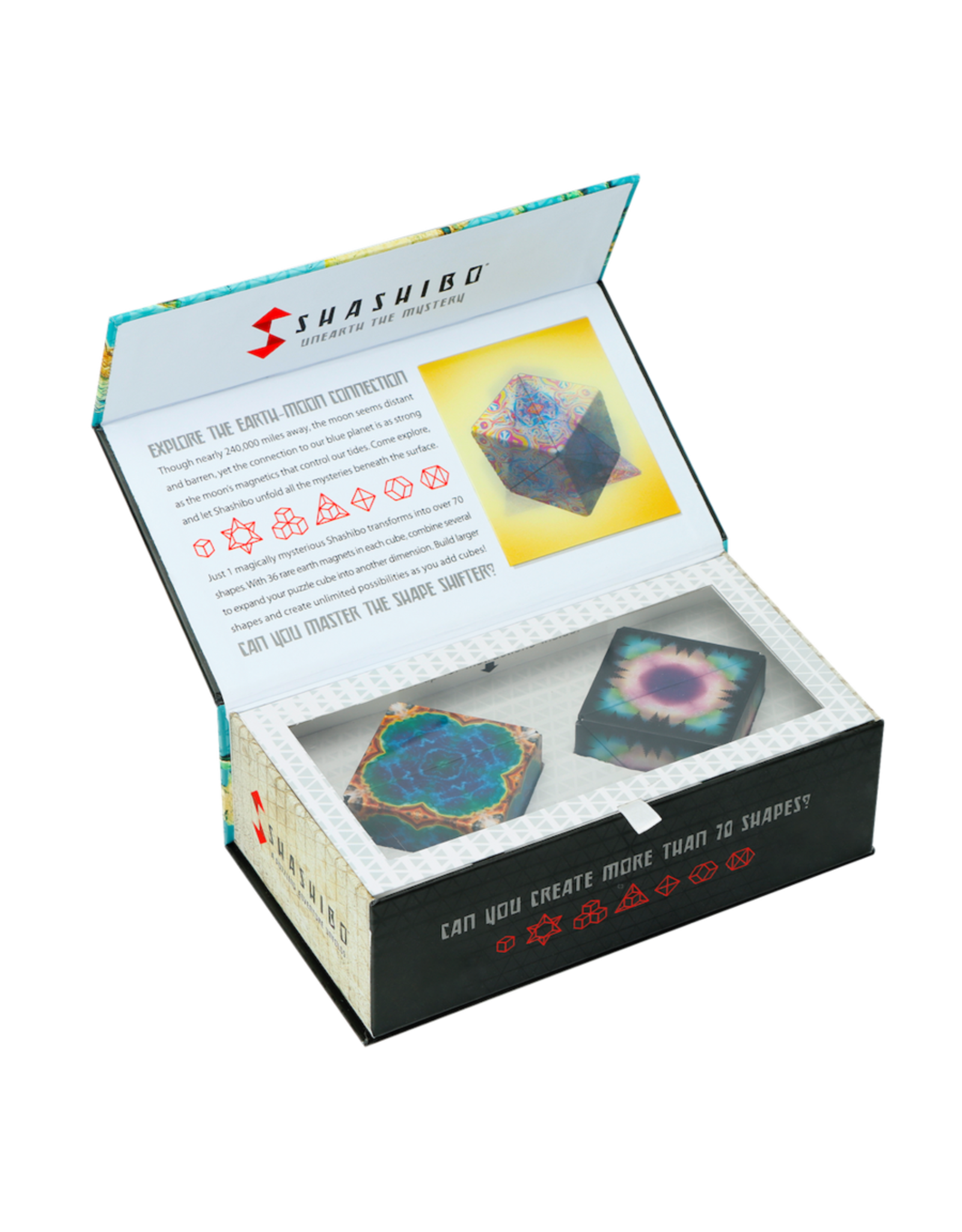 Shashibo Shape Shifting Box (Earth + Moon 2 Pack) (LIMITED QUANTITIES)