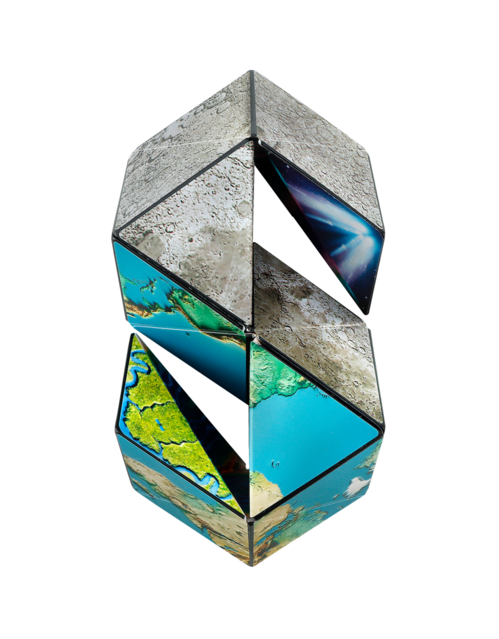 Shashibo Shape Shifting Box (Earth + Moon 2 Pack) (LIMITED QUANTITIES)