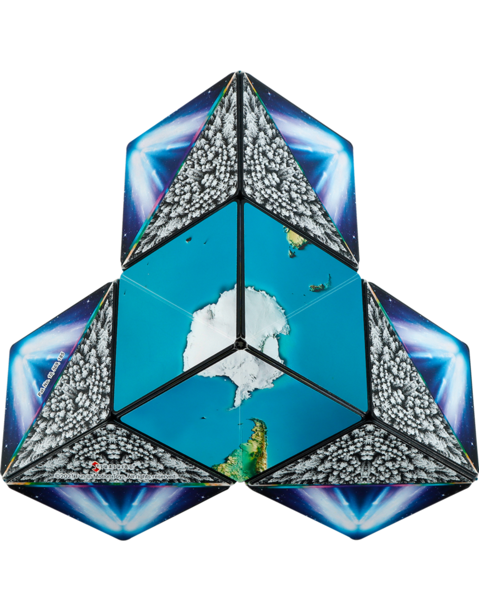 Shashibo Shape Shifting Box (Earth + Moon 2 Pack) (LIMITED QUANTITIES)