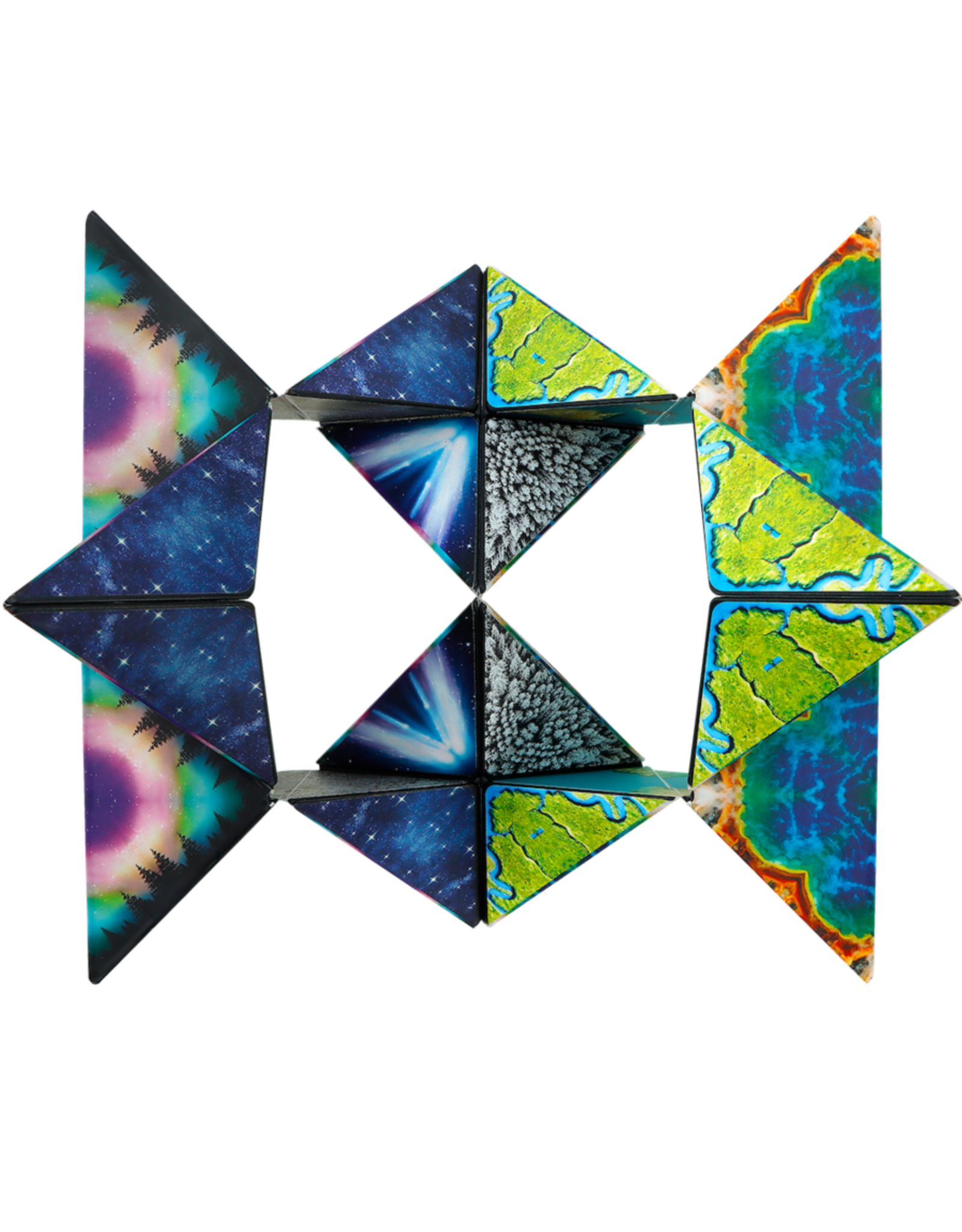 Shashibo Shape Shifting Box (Earth + Moon 2 Pack) (LIMITED QUANTITIES)