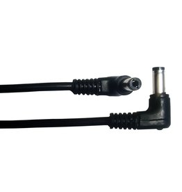 Pegasus Astro Pegasus Astro Pack of Two 2.1 mm Male to 2.1 mm Male Cables Angled 90 Degrees - 1.0 m - PEG-CABL-2121-90D