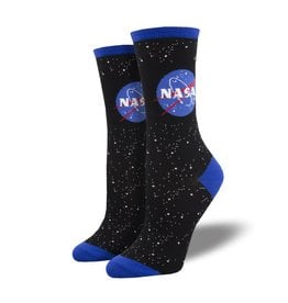 Socksmith WOMEN'S NASA LOGO SOCKS (Size 9-11)