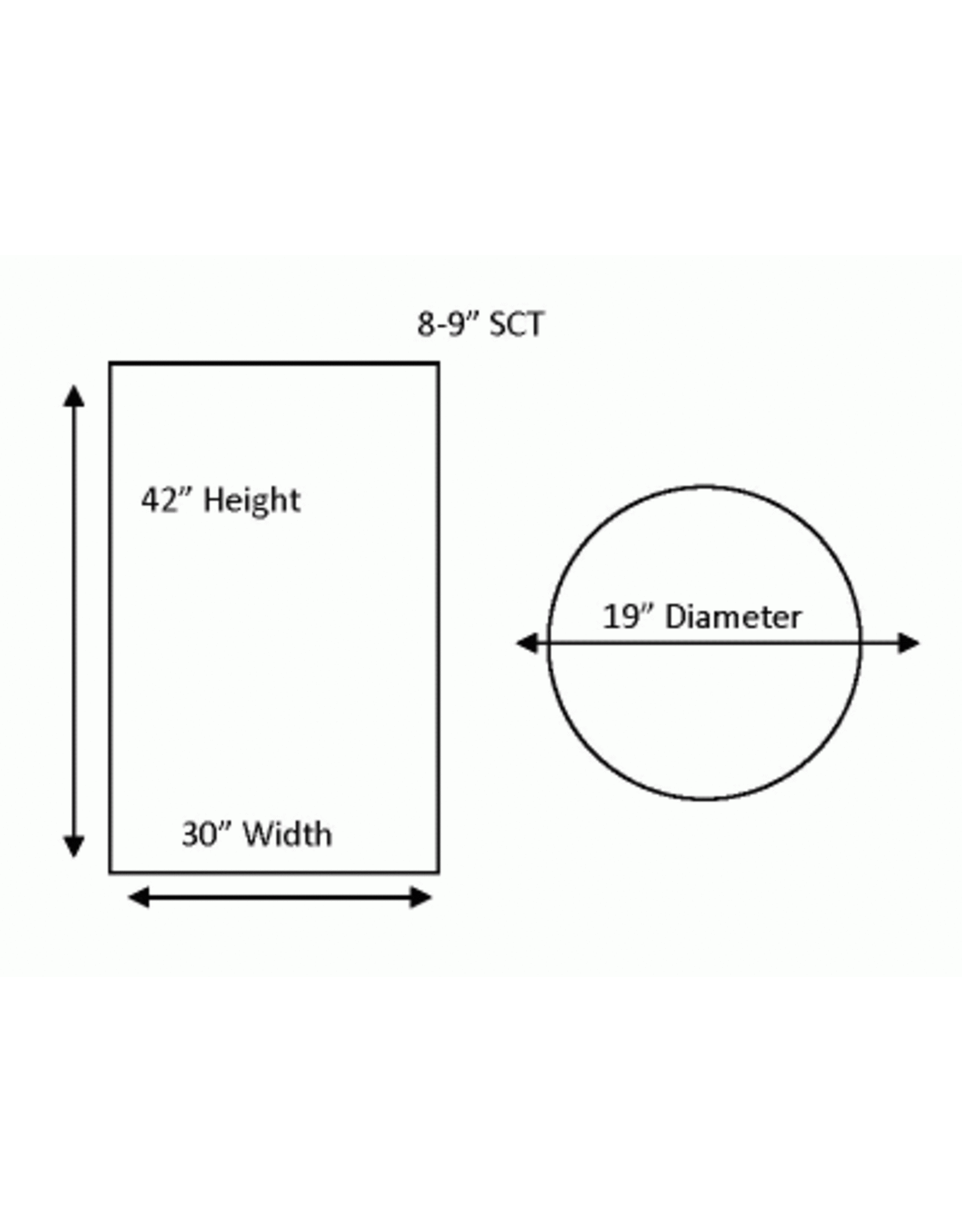 AstroGizmos 4-Ever+ Telescope Cover for SCT 8 Inch