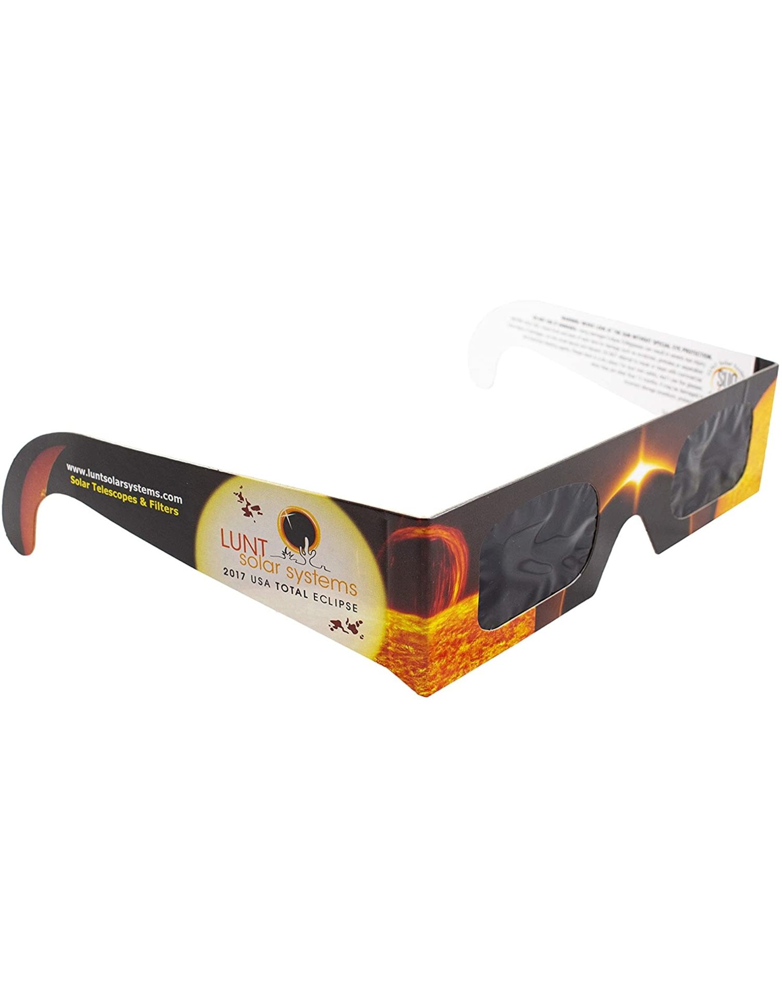 Lunt Solar Eclipse Glasses 50Pack Premium ISO and CE Certified Lunt