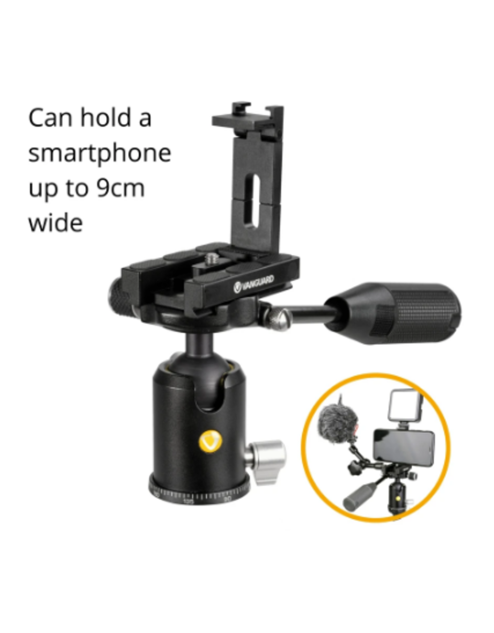 Vanguard Vanguard VEO2SCM-264TBP120T CARBON FIBRE MONOPOD WITH TRI-FEET AND BALL/PAN HEAD