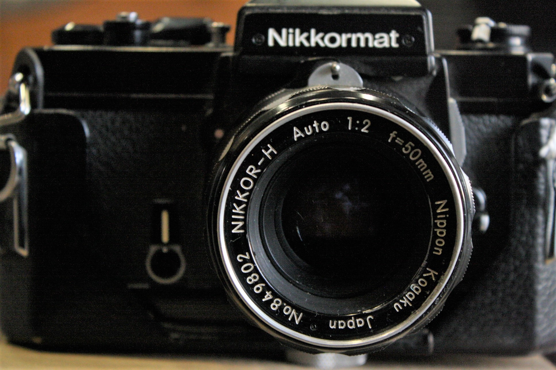 Nikkormat FT2 (Black) with Nikkor-H 50mm f2 Lens