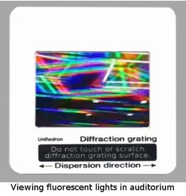 Unihedron Unihedron Diffraction Grating