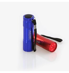 ADM ADM 9 LED Red Flashlight