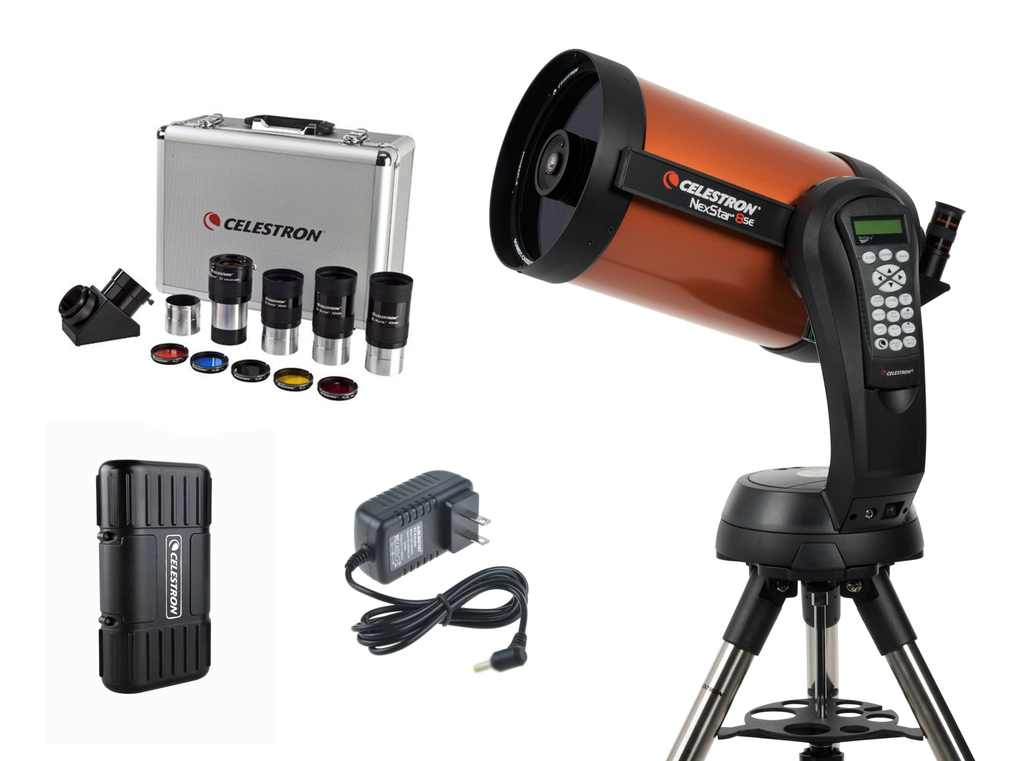 Celestron Nexstar 8SE Telescope PACKAGE B