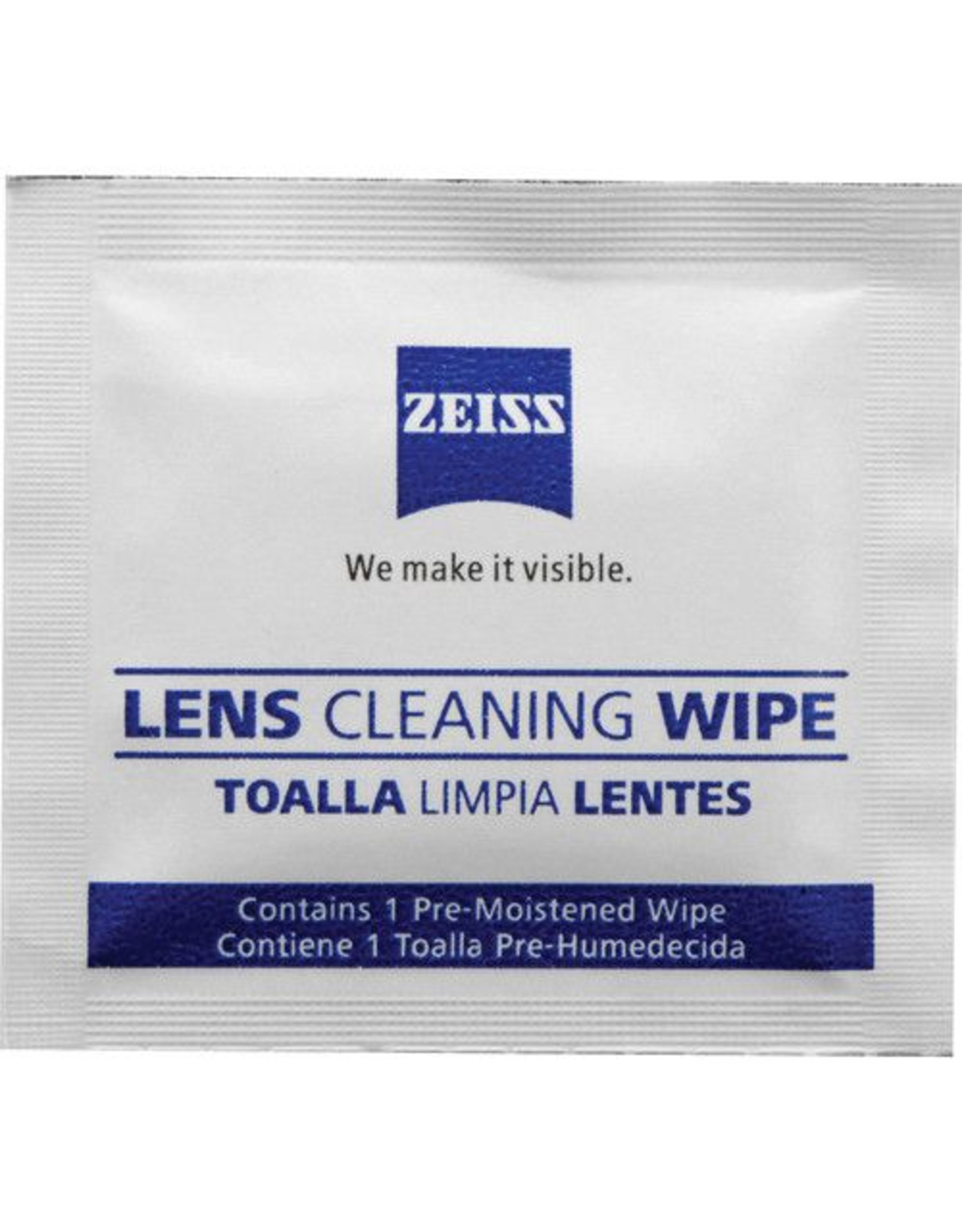 Zeiss 60 Pcs PreMoist Lens Cleaning Wipes for Camera Glass Screen CRT