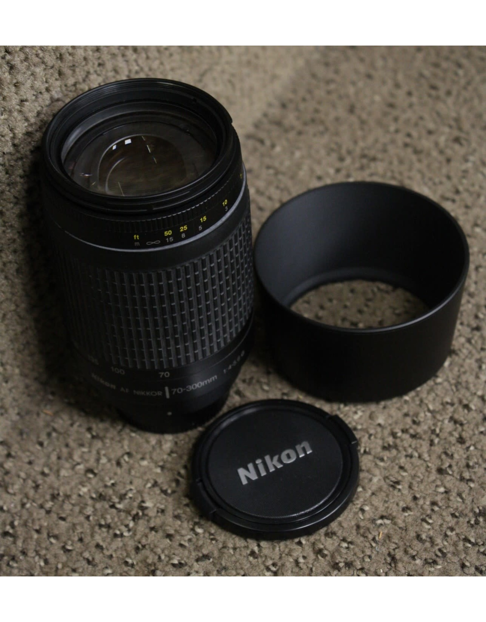 NIKON AF NIKKOR 70-300MM F4-5.6 G LENS - Camera Concepts