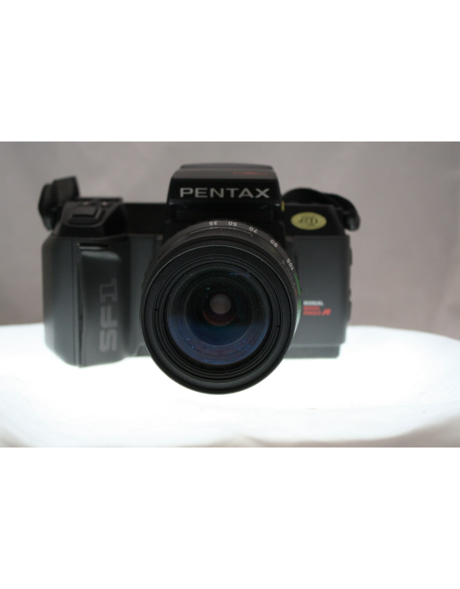 Pantax SF1n with SMC Pentax-F 35-105mm Lens
