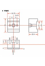 Stellarvue Stellarvue 80 mm Finder Rings - Mounts to Hinged Rings - R080ET