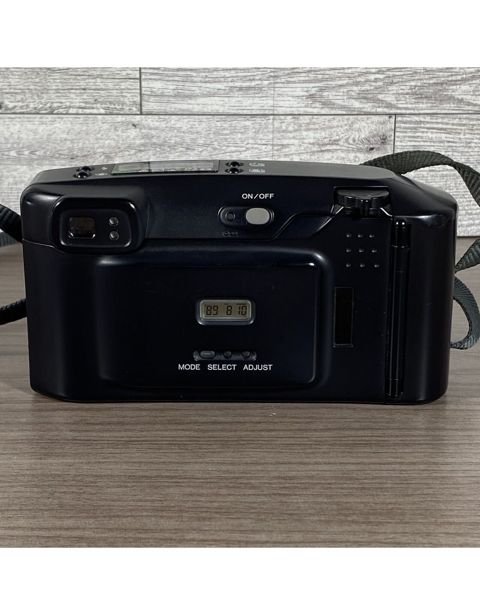 Konica Minolta Minolta Freedom Zoom 135 EX Date 35mm Point & Shoot Film Camera Black Tested (Pre-owned)