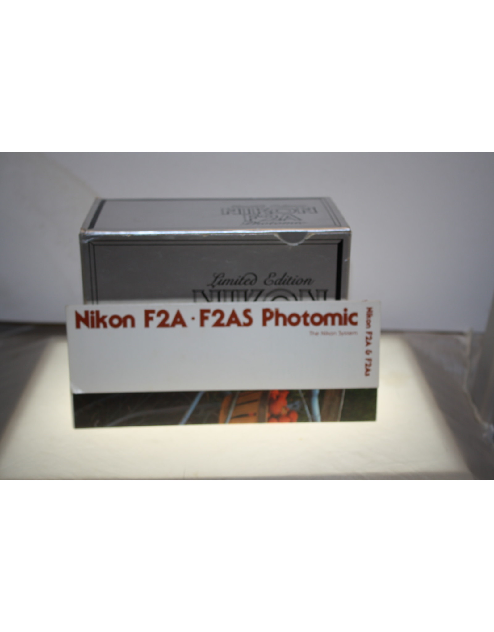 Nikon F2A 25th Anniversary Limited Edition 35mm Film Camera Body In Box with Plaque!!!