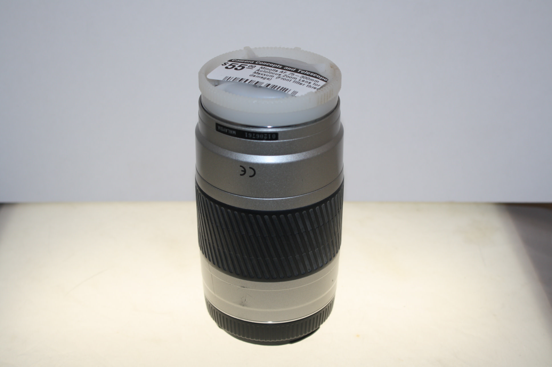 MINOLTA a-8700i ＆ AFレンズ 75-300 一眼カメラ Minolta AF 75-300mm Autofocus Zoom Lens for Maxxum (Front filter