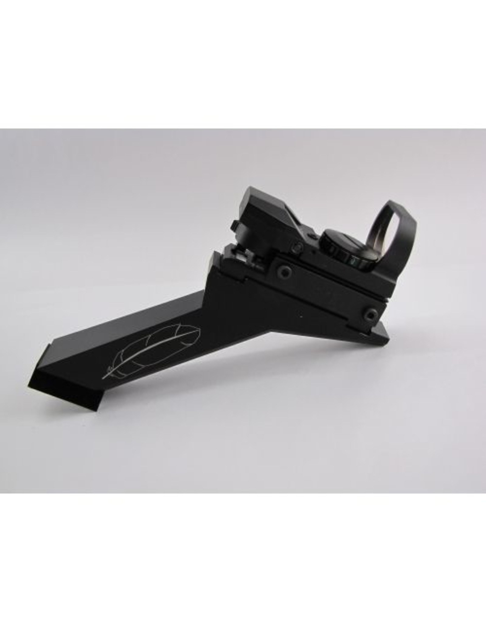 Feathertouch Feathertouch FSB-CHRDF--Finder Scope Bracket with Red dot finder (SPECIFY BASE)