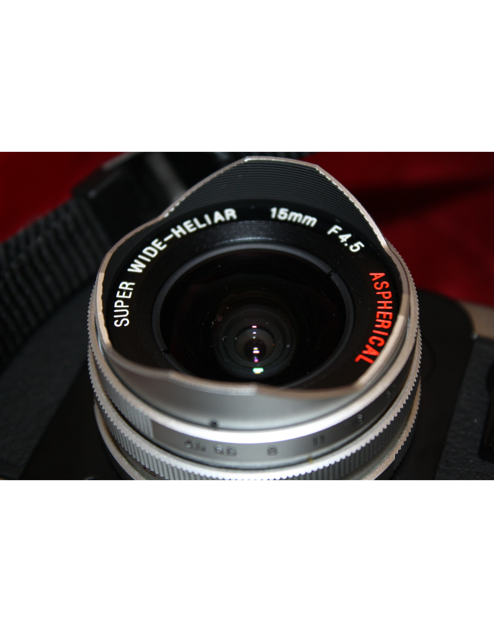 Voigtlander Bessa L + Super Wide Heliar 15mm F4.5 Lens From JAPAN[Near MINT+++]